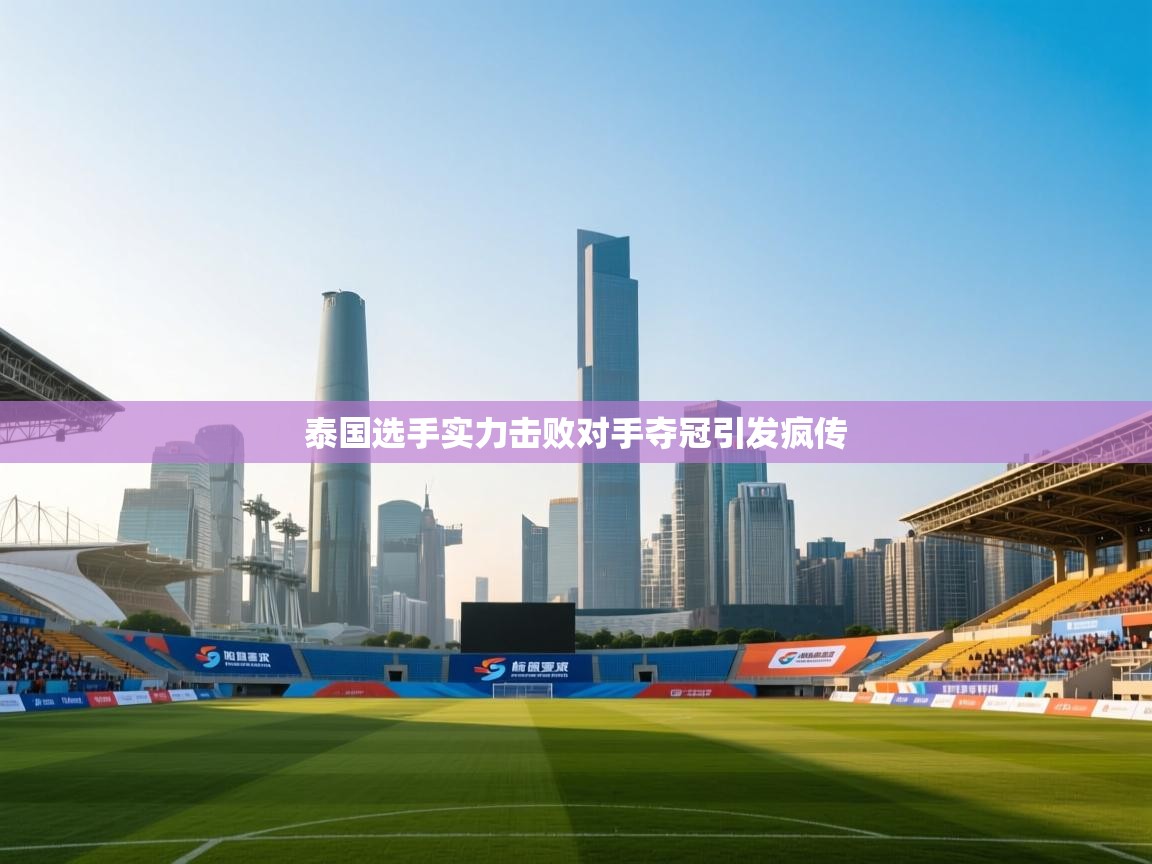 开云体育赛程表查询-泰国选手实力击败对手夺冠引发疯传  第3张